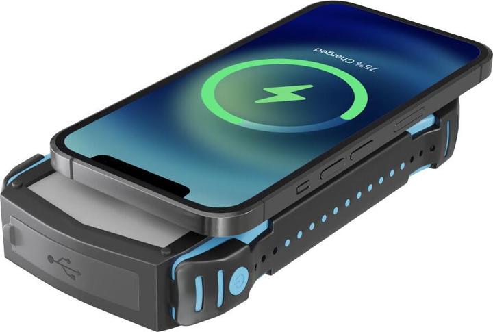 Produktbild prio Solar Fast Charge Lithium-Ion (Li-Ion) Wireless charging Black (20000 mAh, 22.50 W, 74 Wh)