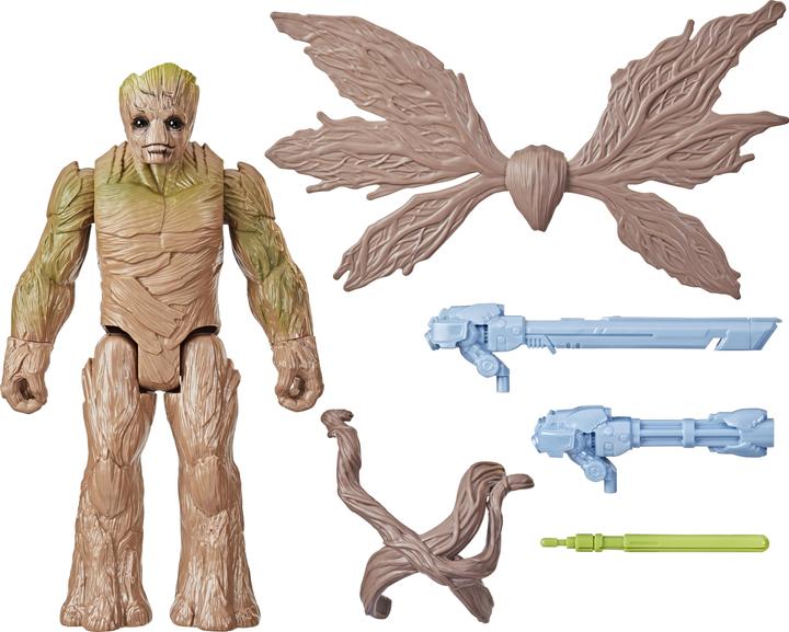 Hasbro Marvel Studios Guardiani della Galassia Vol. 3 Titan Hero Series Deluxe Blast 'N Battle Groot