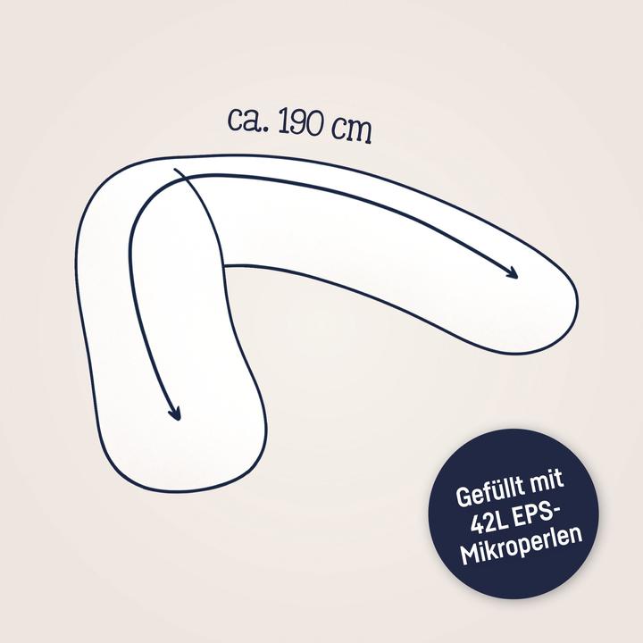 Produktbild Julius Zöllner Stillkissen Nappi mit Knopf (70 cm)