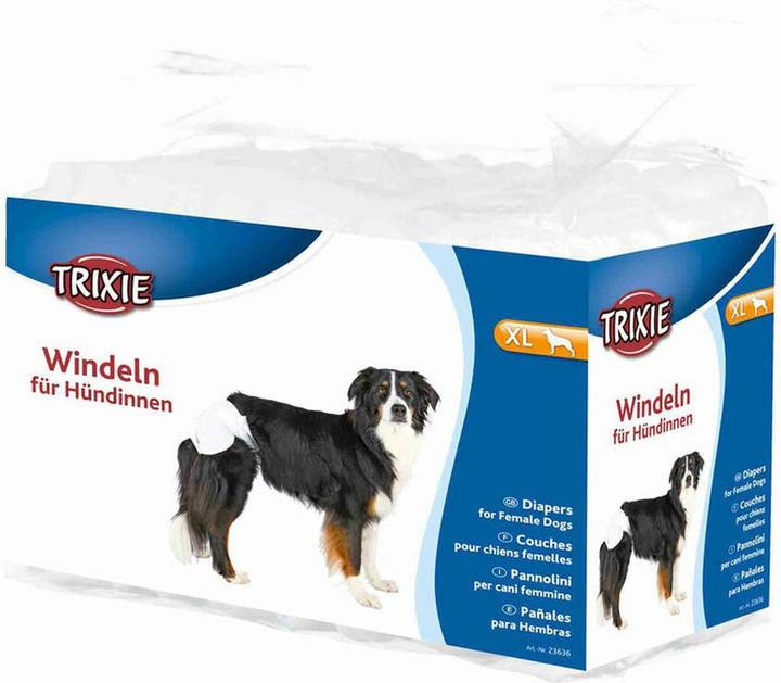 Immagine prodotto Trixie Pannolini per cagne XL 12pz (Cane)