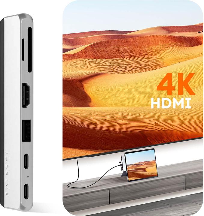 Productafbeelding Satechi Dual USB-C Hub (USB-C, 6 Havens)