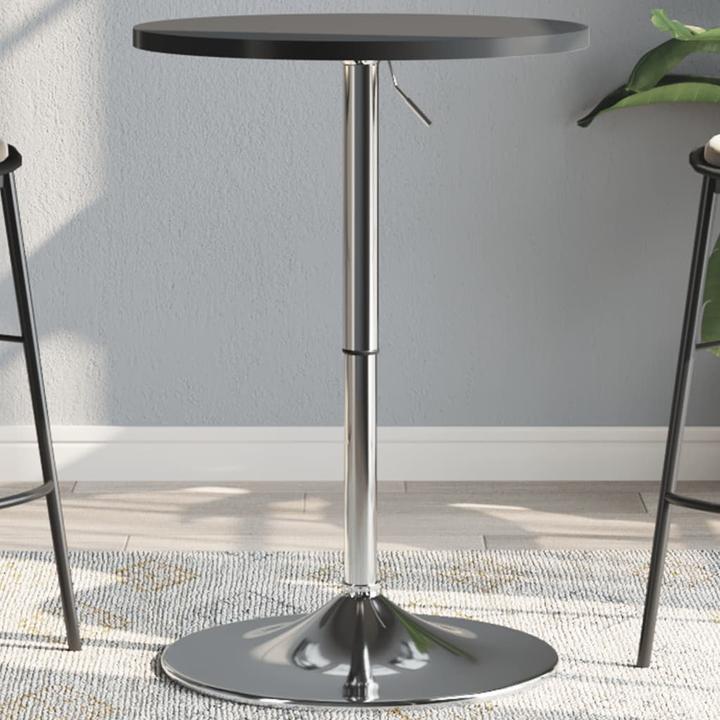 Produktbild VidaXL Bartisch 50 x 50 x 90 cm Verchromter (50 x 50 x 90 cm)