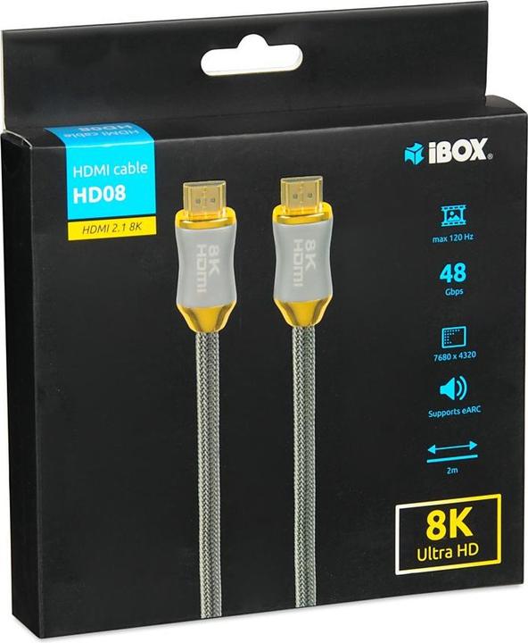 Immagine prodotto iBox HDMI Tipo A - HDMI Tipo A (2 m, HDMI)