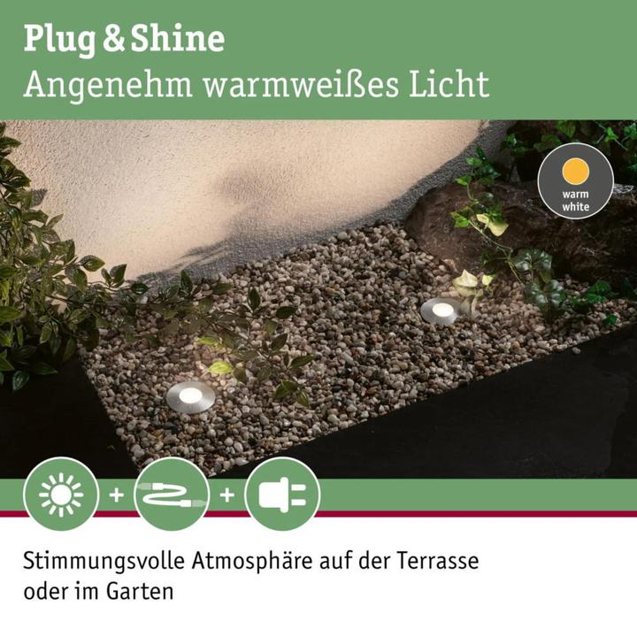 Immagine prodotto Paulmann Plug & Shine Floor Mini (95 lm, IP65)