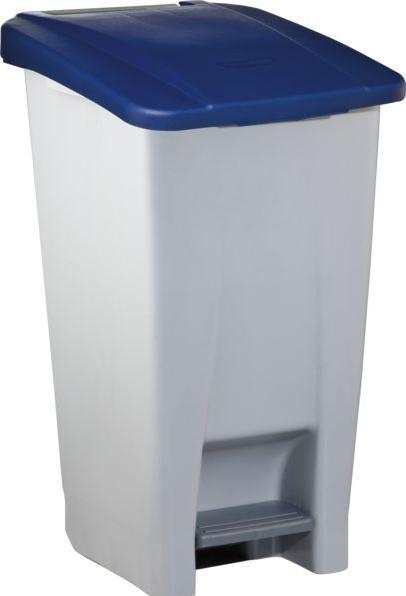 Produktbild Siemens Tretabfalleimer grau/blau, Inhalt: 60 Liter (60 l)