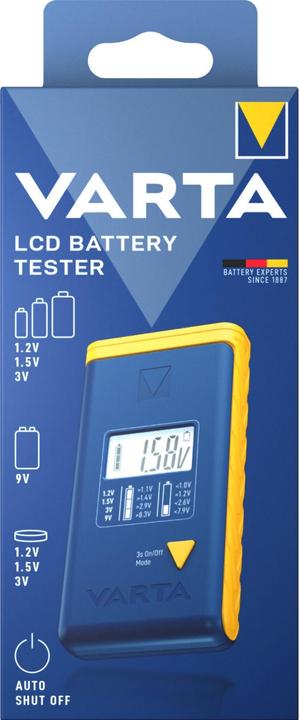 Image du produit Varta Testeur de batterie LCD