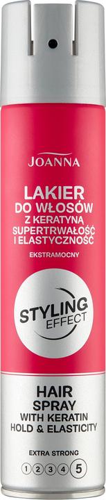 Joanna Styling Effect Hairspray From Keratin Extra Strong 250Ml (250 ml)