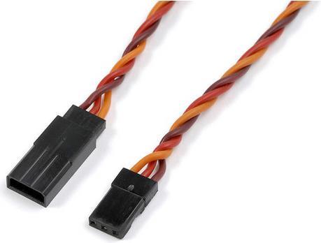 Actual product image Hobbico Servo extension 60cm, twisted