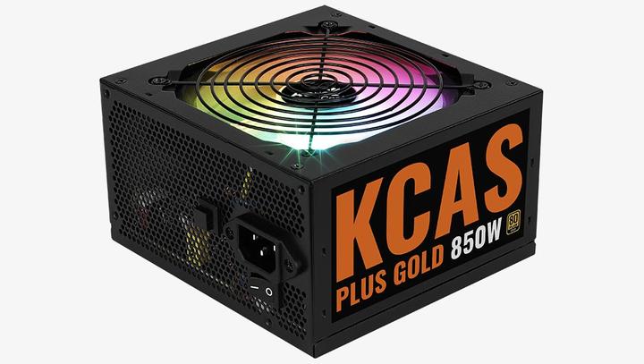 Produktbild AeroCool KCAS PLUS GOLD 850W - 850 W - 100 - 240 V - 47 - 63 Hz - 11 - 5.5 A - 1 (850 W)