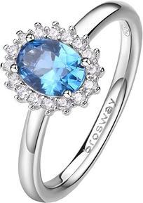 Brosway Fancy Freedom Blue FFB70 elegant silver ring - Circuit: 54mm (54)