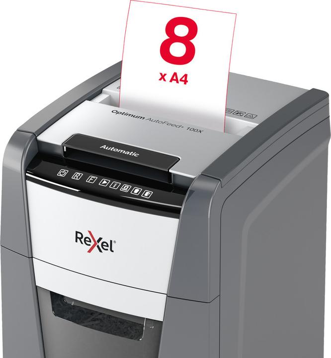 Actual product image Rexel Optimum AutoFeed+ 100X (Particle cut)