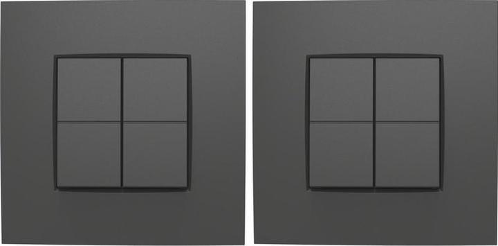 Produktbild Niko Dim Switch für Philips Hue - intensive Anthrazit - 2 Teile