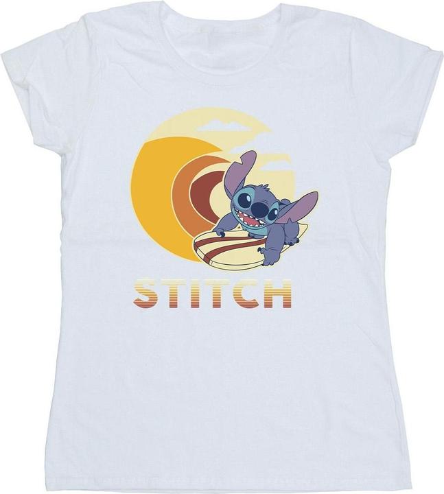 Immagine prodotto Disney Lilo & Stitch Summer Waves Maglietta Donna (L)