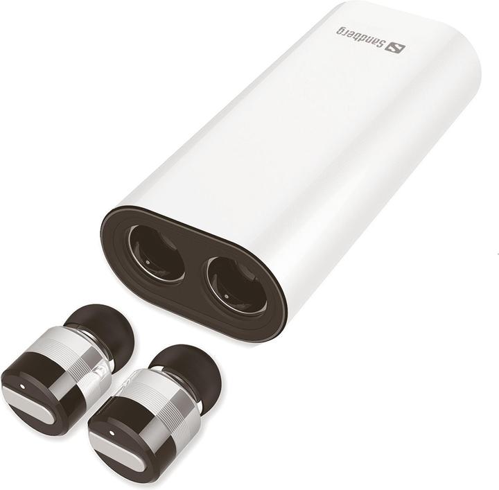 Sandberg Auricolari Bluetooth + Powerbank (3 h, Senza fili)