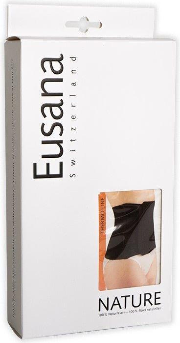 Produktbild Eusana Nierenwärmer Velcro M schwarz (M)