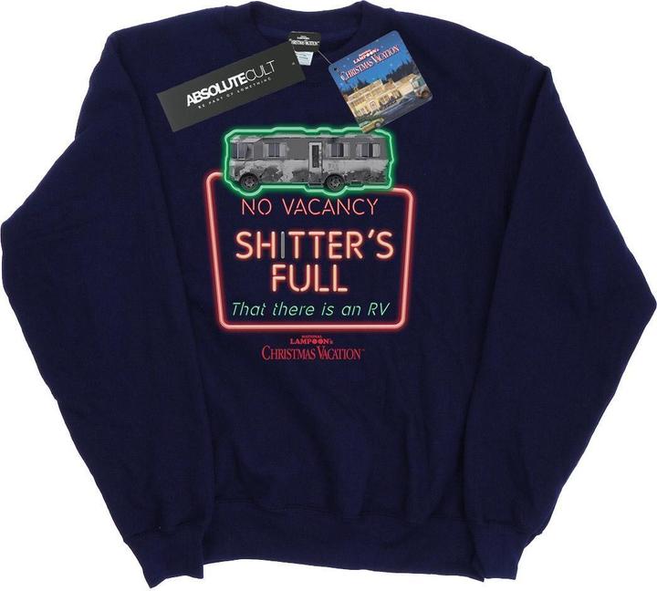 Immagine prodotto National Lampoon´s Vacation National Lampoon's Christmas Vacation Greyscale No Vacancy Felpa Uomo (L)