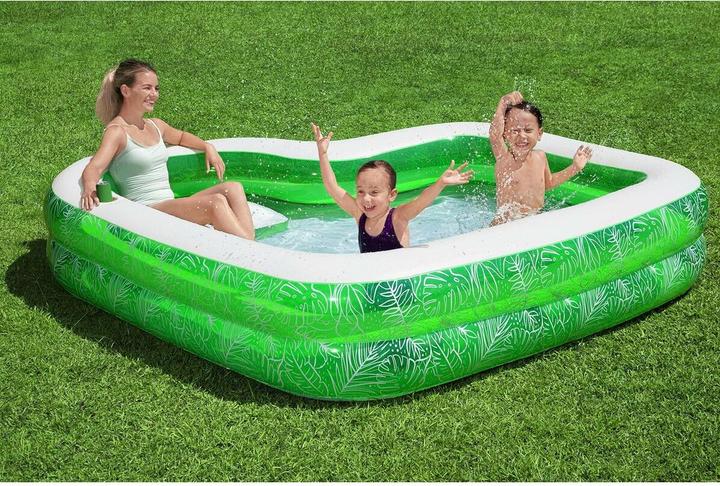 Produktbild Bestway Rechteckiger Pool Tropical Paradise