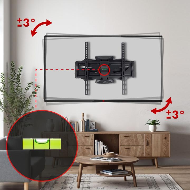 Immagine prodotto Maclean MC-781 Supporto TV (70 pollici) (Muro, 70", 45 kg)