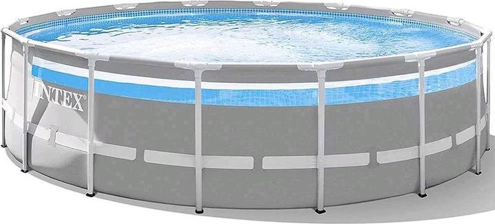 Image du produit Intex ENSEMBLE DE PISCINE PREMIUM 4.27M X 1.07M CLEARVIEW PRISM FRAME - Taille : 427x1 26722NP (427 x 107 cm)