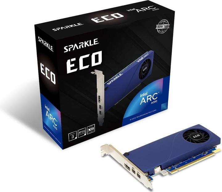 Actual product image Sparkle Intel ARC A310 4GB ECO GDDR6 VGA Card (4 GB)