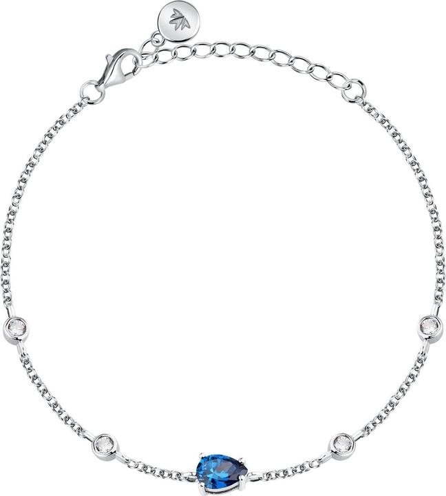Produktbild Morellato Charming silver bracelet with zircons Tesori SAIW201 (19 cm, Silber 925)