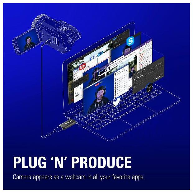 Actual product image Elgato Cam Link 4K (Mac, PC)