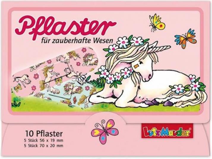 Produktbild Lutz Mauder Kinderpflaster Einhorn (10 x)