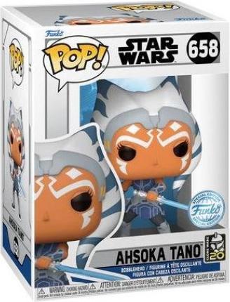 Image du produit Funko Pop! Disney Star Wars : Clone Wars - Ahsoka Tano (Special Edition) #658 Figurine Bobble-Head Vinyl