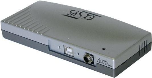 Actual product image Exsys EX-1334V, USB to 4S Serial RS232 Port, screwable