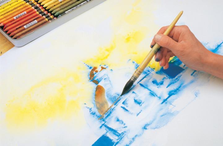 Produktbild Caran d'Ache Neocolor II Aquarelle Metallschachtel (Mehrfarbig, 40 x)
