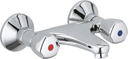 Image du produit Kludi Wandarmatur STANDARD CARE DN 15 Terralux Griff Metall chrom