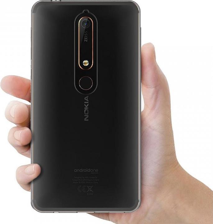 Immagine prodotto Screenguard Nokia 6.1 Custodia flessibile in TPU trasparente (Nokia 6.1)