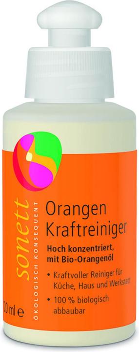 Actual product image Sonett Orange Power Cleaner Bottle (120ml)