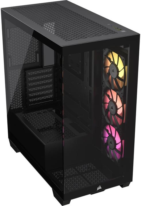 Actual product image Corsair Case iCUE 3500X RGB Midi TG black BTF+ZERO (Mini-ITX, mATX, E-ATX, ATX)