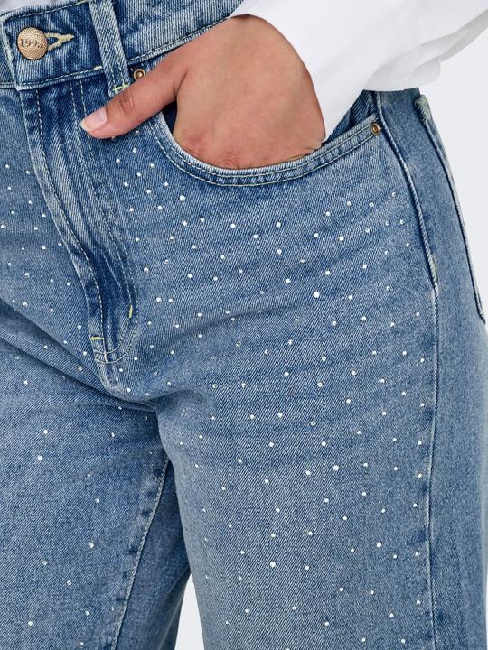 Immagine prodotto Only ONLHOPE Hohe Taille Weiter Beinschnitt Jeans Jeans mit weitem Bein (W29/L32)