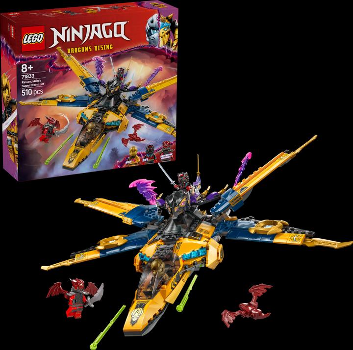 Actual product image LEGO Ras und Arins Super-Sturmflieger (71833, LEGO Ninjago)