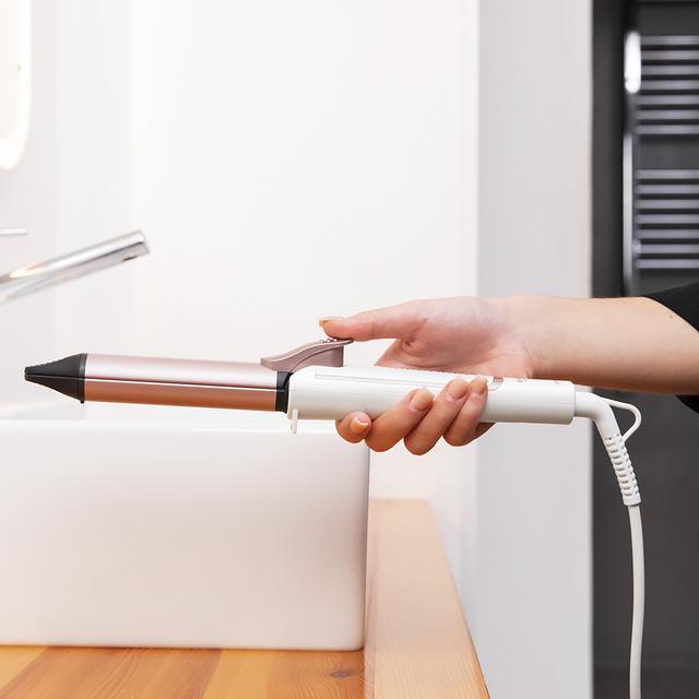 Produktbild Cecotec Glätteeisen Bamba RitualCare 1000 HidraProtect 2in1 Weiss/Rosa (Glätteisen)