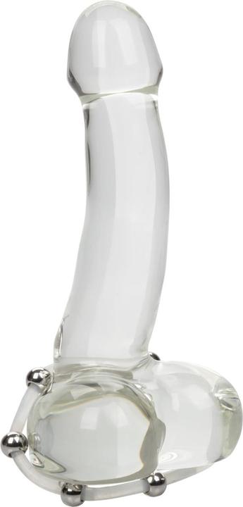 Image du produit CalExotics Anneau en silicone perlé en acier XL (5 cm)