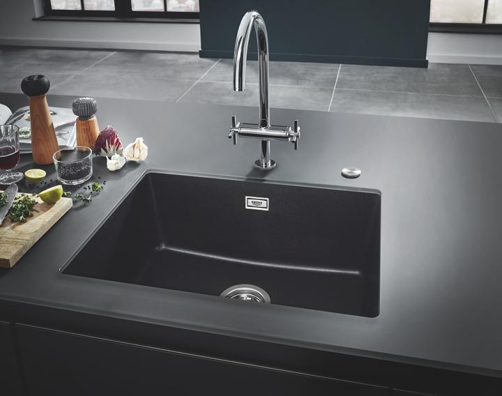 Actual product image Grohe Two-handle sink mixer ATRIO 1/2" C-outlet su-st