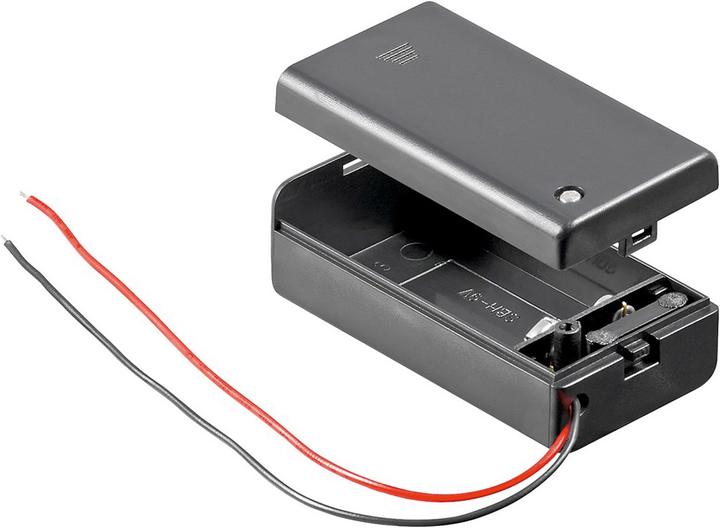 Goobay 1x 9V Block Batteriehalter