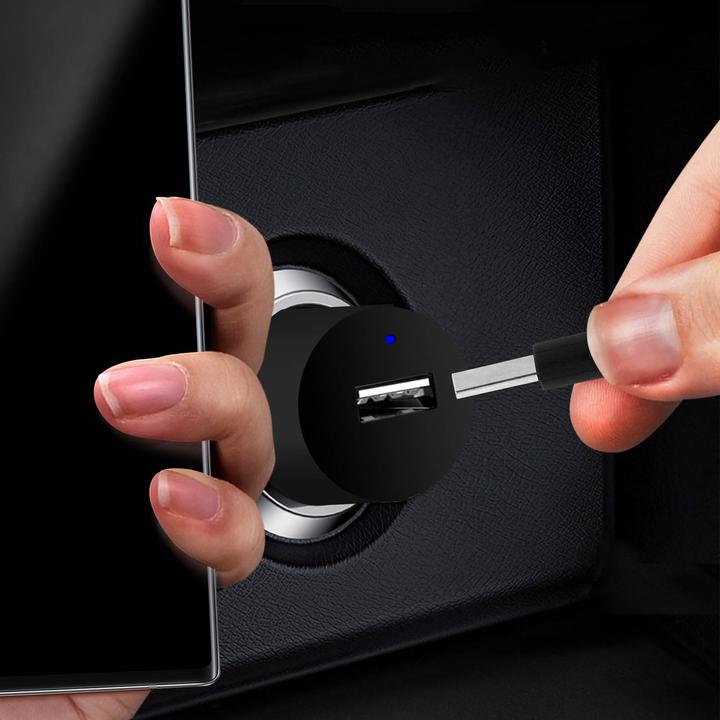 Actual product image Forever Charging adapter, cigarette lighter with USB-C charging cable