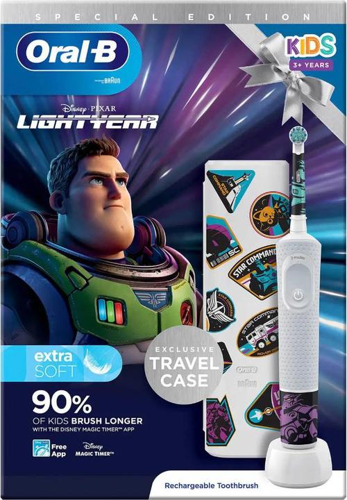 Immagine prodotto Oral-B Spazzolino Elettrico D100 Lightyear (Spazzolino oscillante)