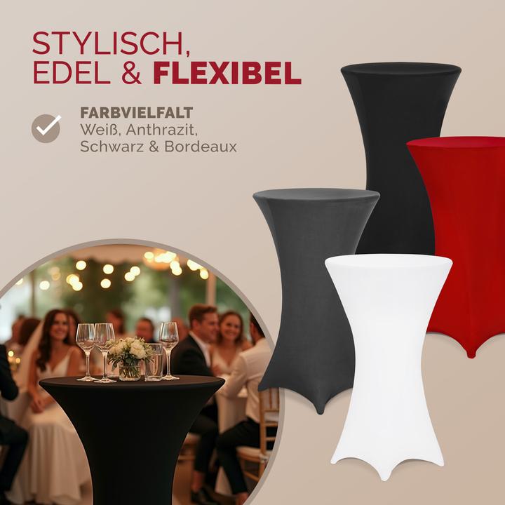 Produktbild Detex Stehtischhusse (60 x 120 cm)