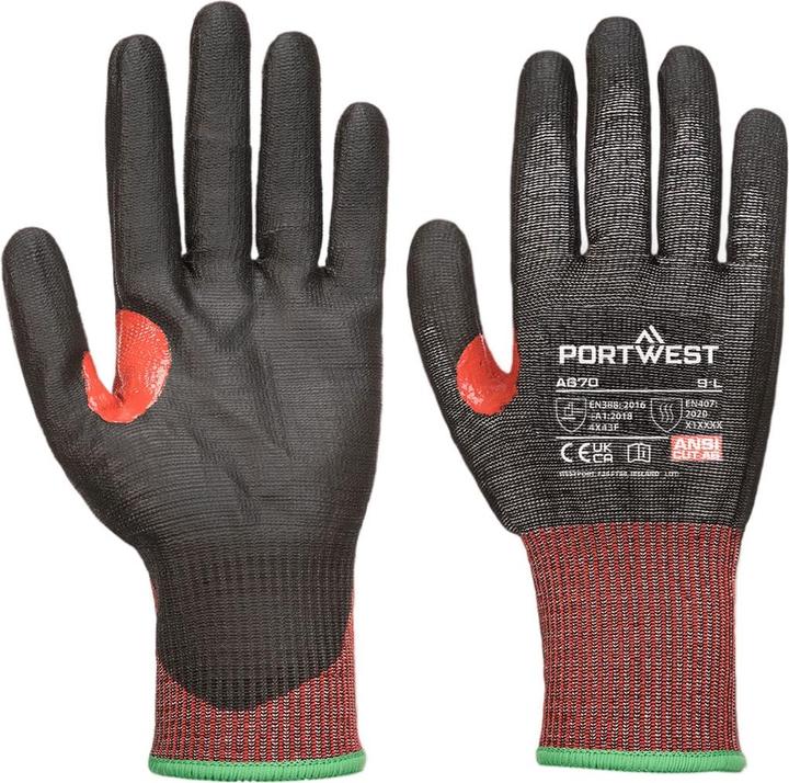 Produktbild Portwest Schneidbeständige Handschuhe A670 CS F13 PU (XS)