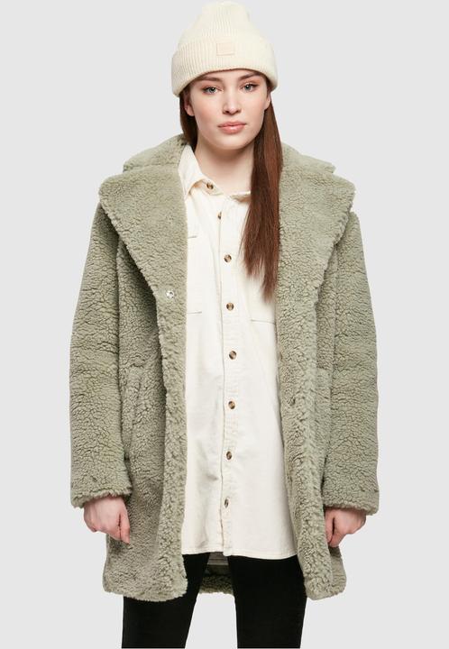 Actual product image Urban Classics Ladies Oversized Sherpa Coat (L)