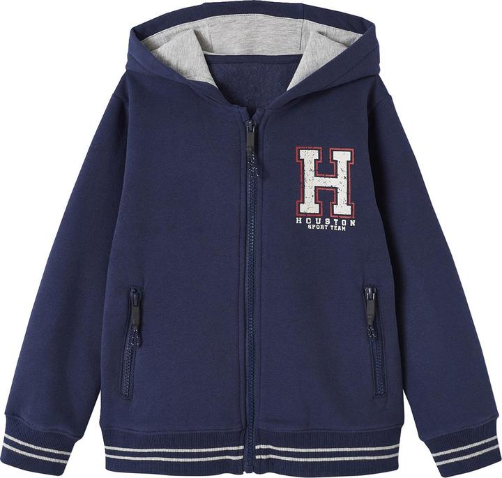 Vertbaudet Jungen Sportjacke mit Kapuze