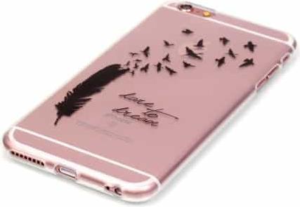 Immagine prodotto Ueli Express iPhone 6s / 6 Super Slim custodia in gomma TPU con piume (Apple iPhone 6s, Apple iPhone 6)