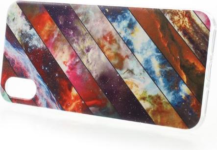 Produktbild Dulcii iPhone XS / X Slim Gummi Schutzhülle Streifen (Apple iPhone XS, Apple iPhone X)