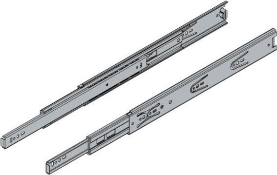 Immagine prodotto Hettich Schubladenschiene Vollauszug 350 mm chromatiert 2 Stück