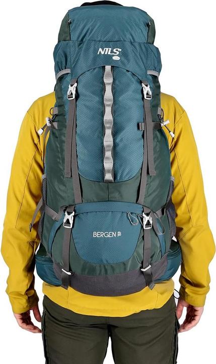 Produktbild Nils Camp NC1949 Bergen 65l - hiking rucksack green (65 l)